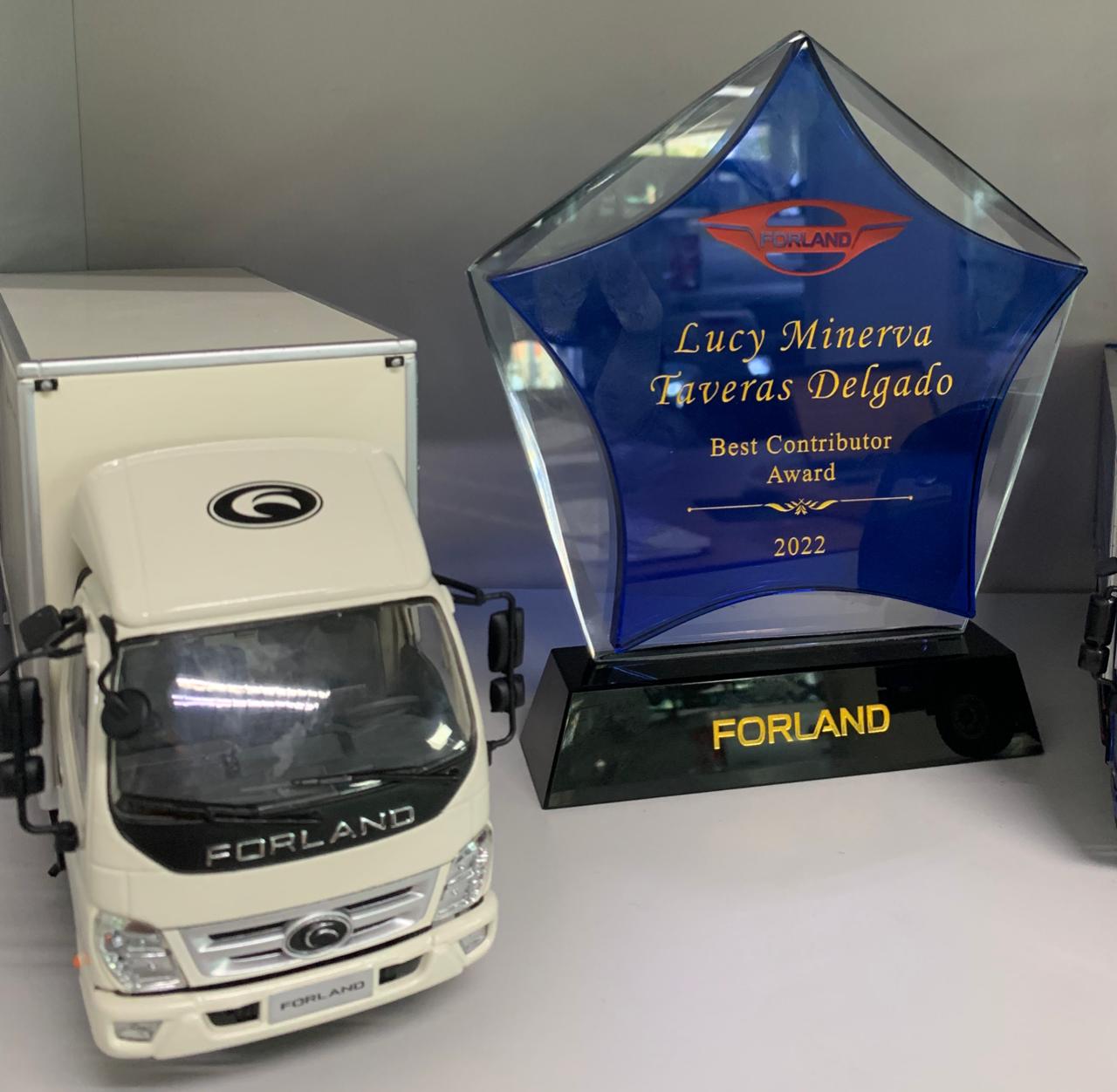 Forland Motor premia a Grupo Viamar como Mejor Distribuidor del Caribe y América Latina 2022