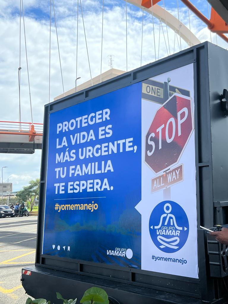 Grupo Viamar continúa con su campaña "Yo Me Manejo" por todo el Gran Santo Domingo, llevando conciencia vial a todos los ciudadanos. 