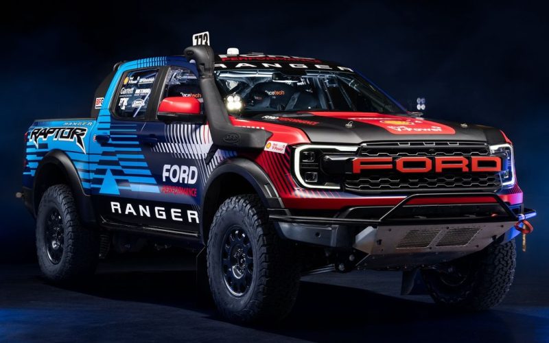 Ford Performance Ranger Raptor regresa para defender su título Tatts Finke Desert Race 2024