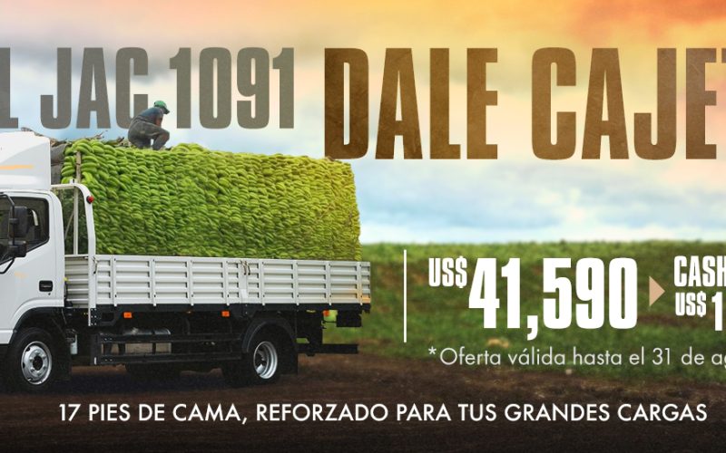 Dale Cajeta al JAC 1091; JAC Comercial