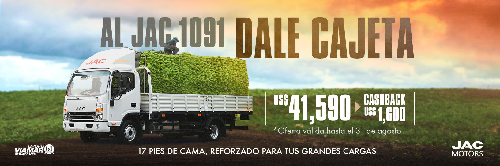 Dale Cajeta al JAC 1091; JAC Comercial