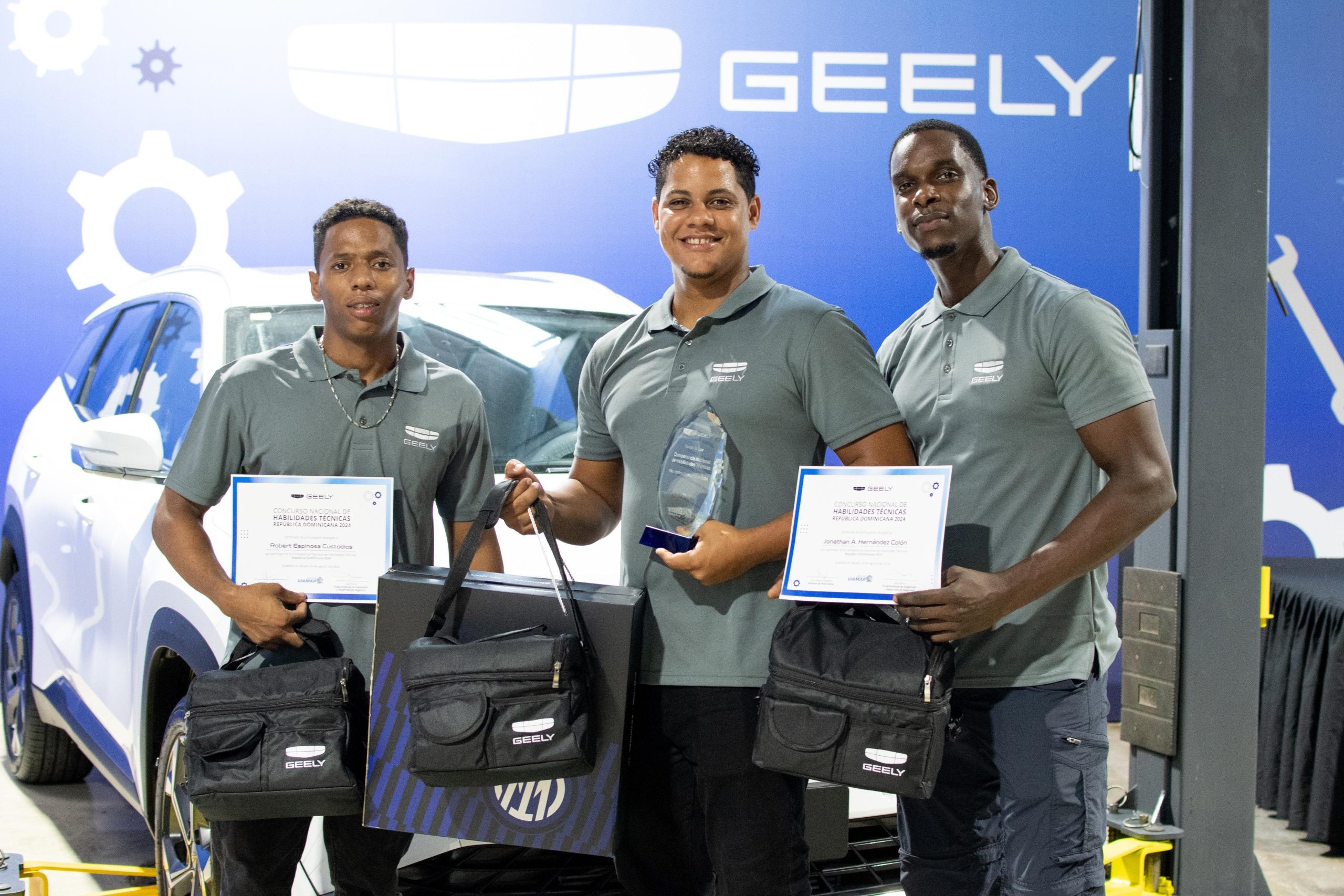 Geely Dominicana Celebra el Concurso Nacional de Habilidades Técnicas: Cristian Isaac López Representará al País en Competencia Regional en Panamá