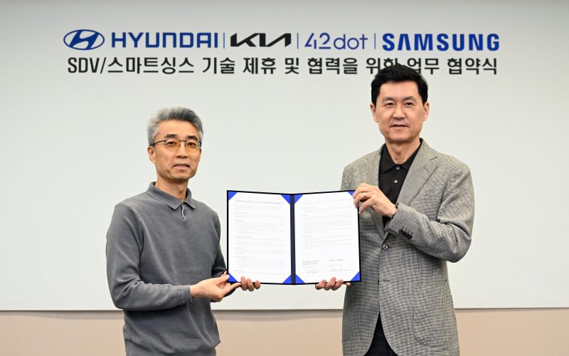 Hyundai Motor, Kia y Samsung Electronics se Unen para Avanzar en la Experiencia del usuario de Vehículos Definidos por Software (SDV)