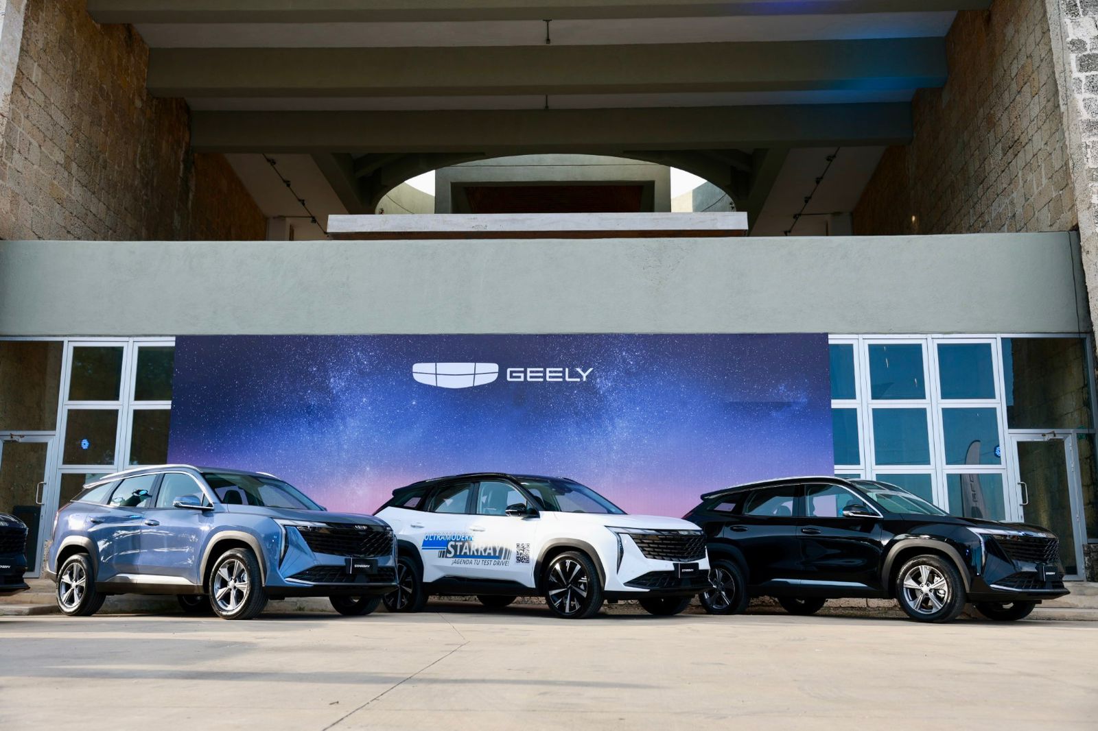 Geely presenta en República Dominicana su nueva SUV Starray 2025.