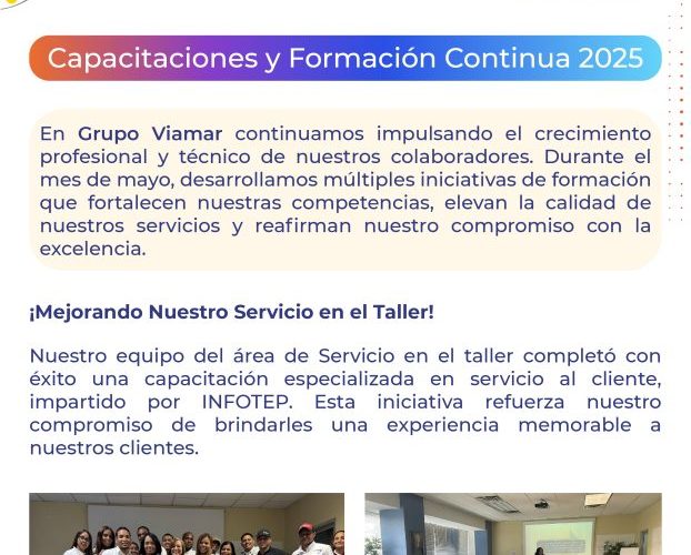 Nuestro equipo continúa fortaleciéndose a través de la formación y el aprendizaje continuo