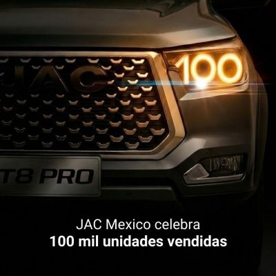 JAC consolida su liderazgo regional alcanzando las 100,000 unidades vendidas en México