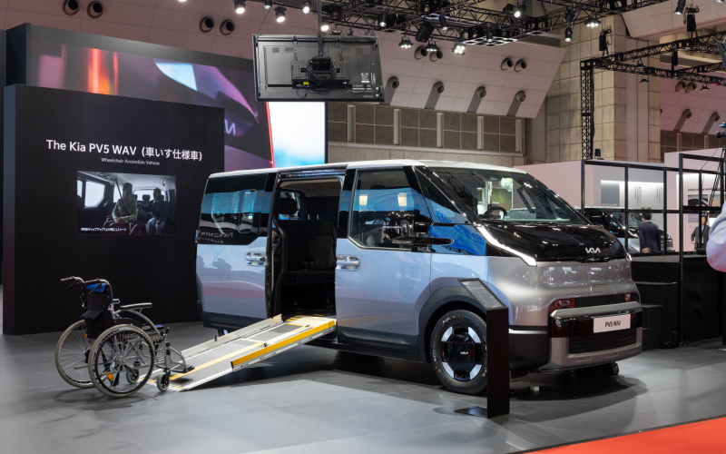 Kia Marks Japan Debut with PBV ‘PV5’at Japan Mobility Show 2025.