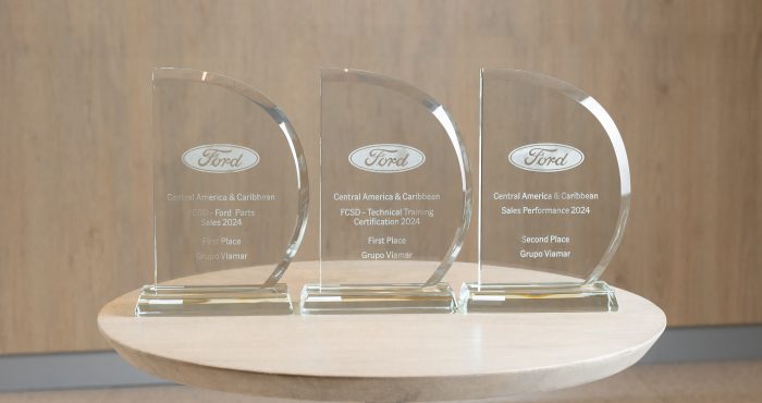 Grupo Viamar recibe destacados reconocimientos de Ford en la región Centroamérica & Caribe