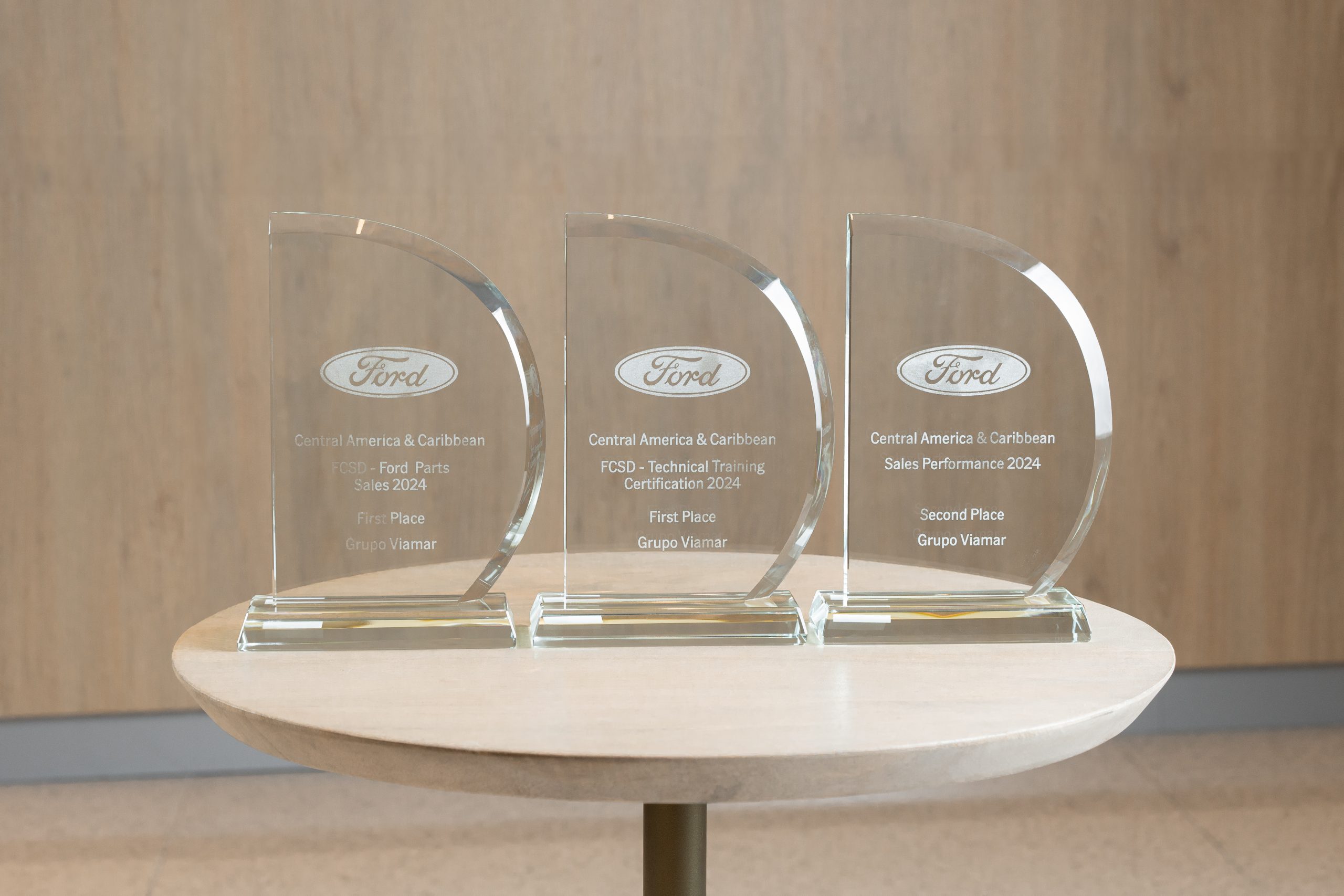 Grupo Viamar recibe destacados reconocimientos de Ford en la región Centroamérica & Caribe