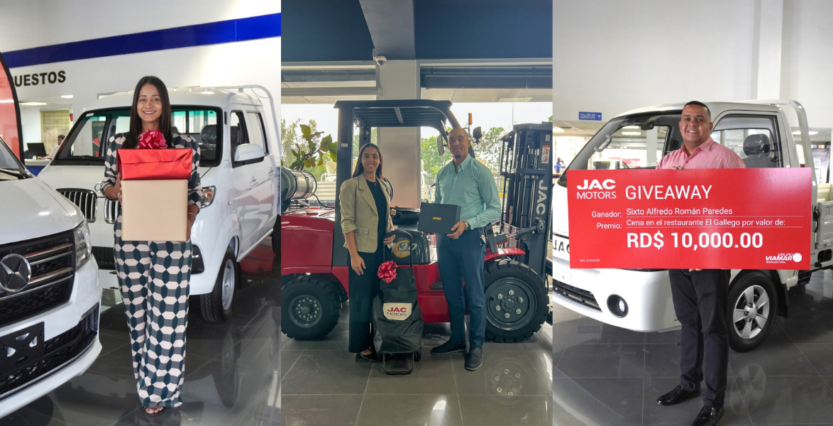 JAC, Forland y Shineray celebran la temporada navideña con sorteo especial para sus clientes