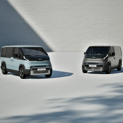 Kia PV5 nombrado finalista 'Top Three' enel premio World Car Design of the Year 2026