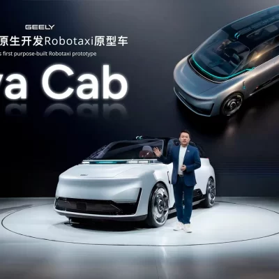 Geely revela Eva Cab Concept, un robotaxi diseñado para la movilidad del futuro