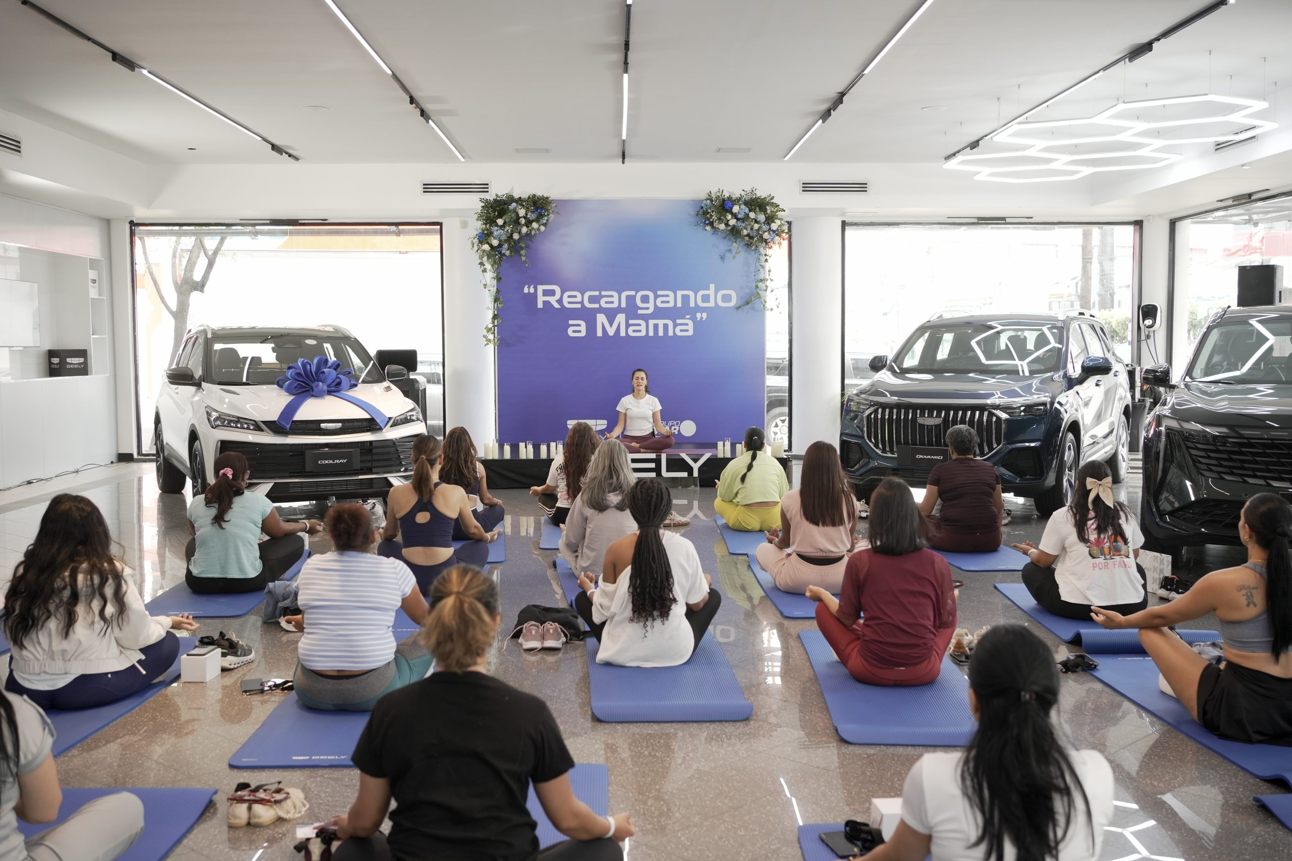 Geely Dominicana celebra a sus madres con la experiencia “Recargando a Mamá”