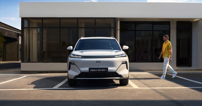 Geely EX5 EM-i en prueba extrema de seguridad
